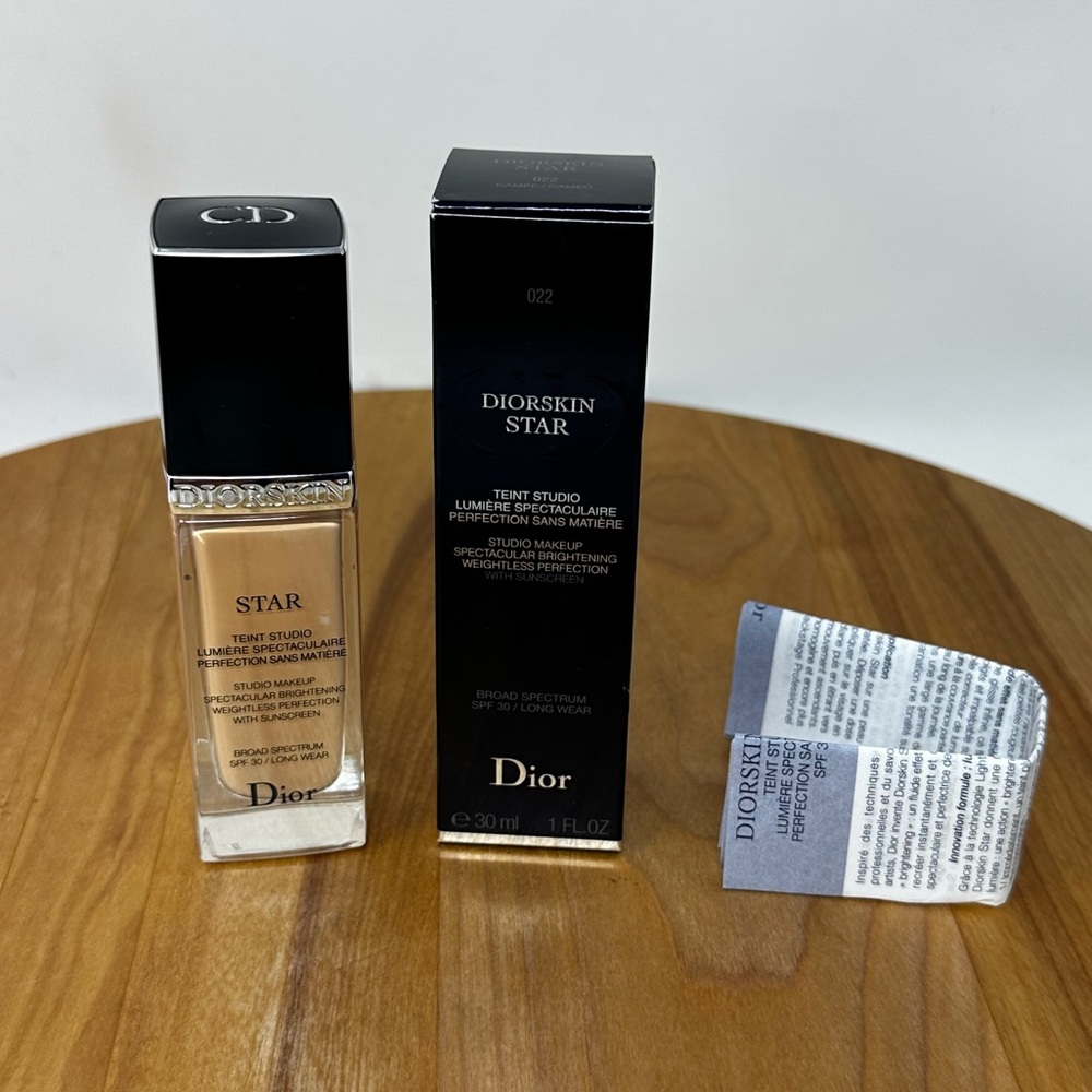 Dior Diorskin Star Studio Makeup SPF30 Long Wear #022 Cameo NEW